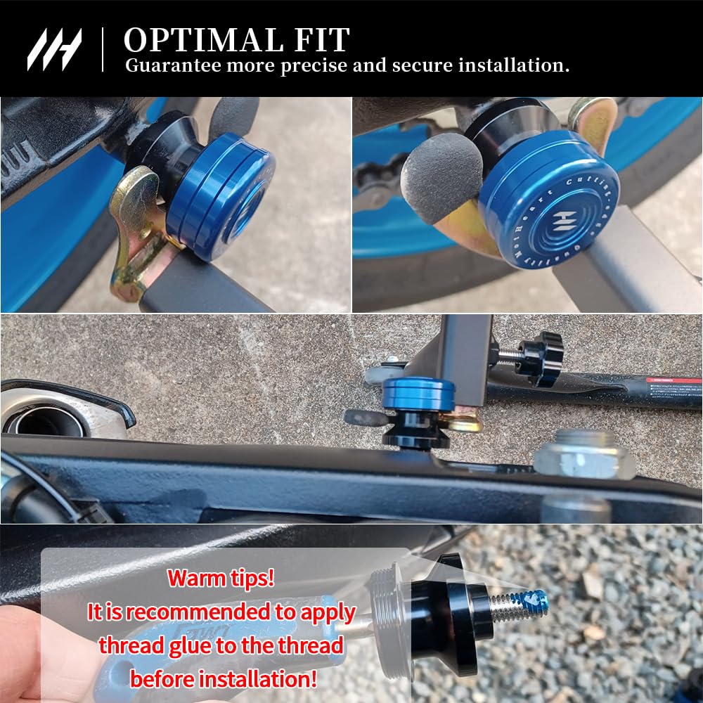 Amazon | MotHeart M8スイングアームスプールスライダー 対応 Ninja ZX